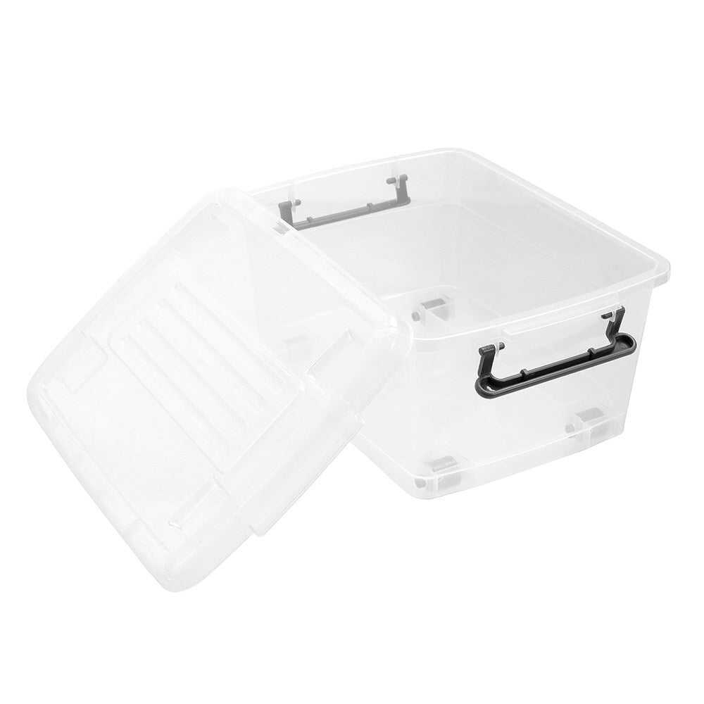 21467-boxsweden-15l-40cm-storage-roller-tub-container-w-wheels-clear