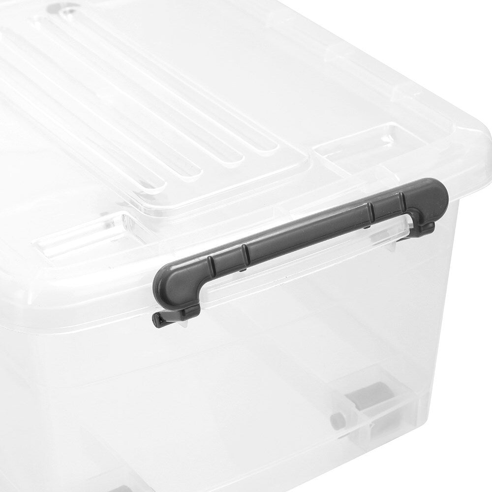21467-boxsweden-15l-40cm-storage-roller-tub-container-w-wheels-clear