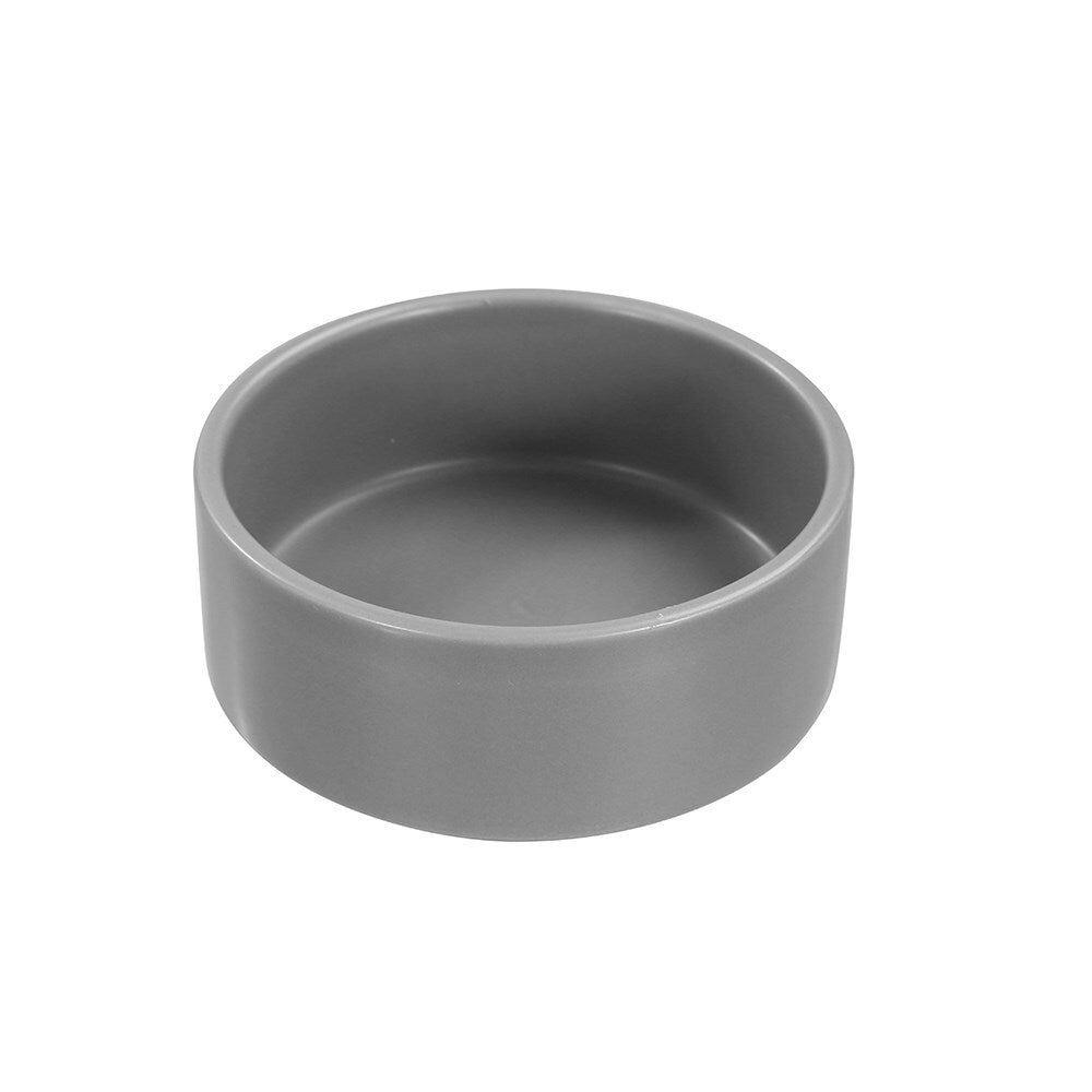 21603-paws-claws-13cm-380ml-ceramic-pet-bowl-assorted-white-green-grey