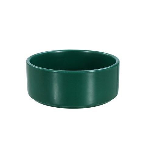 21603-paws-claws-13cm-380ml-ceramic-pet-bowl-assorted-white-green-grey