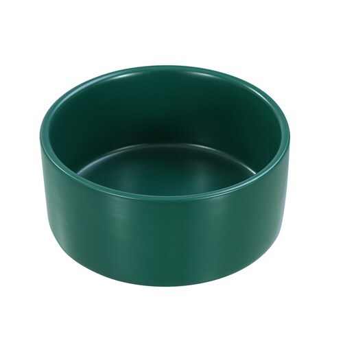 21610-paws-claws-16cm-950ml-ceramic-pet-bowl-assorted-white-green-grey