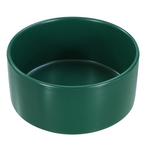 21627-paws-claws-19cm-1-8l-ceramic-pet-bowl-assorted-white-green-grey