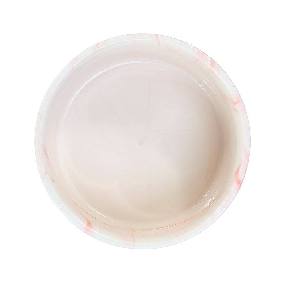 21641-paws-claws-16cm-950ml-ceramic-pet-bowl-marble-assorted-grey-pink