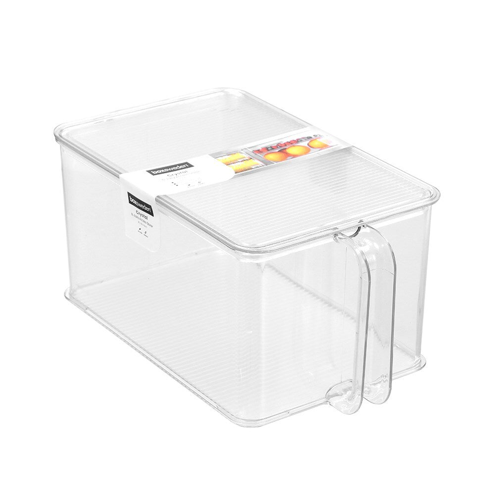 23218-boxsweden-crystal-easy-access-storer-w-lid-6l-32cm-organiser