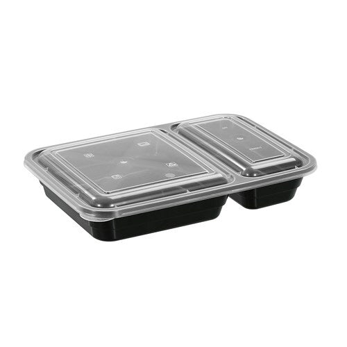 24161-10pk-lemon-lime-850ml-reusable-2-section-food-prep-container-assorted
