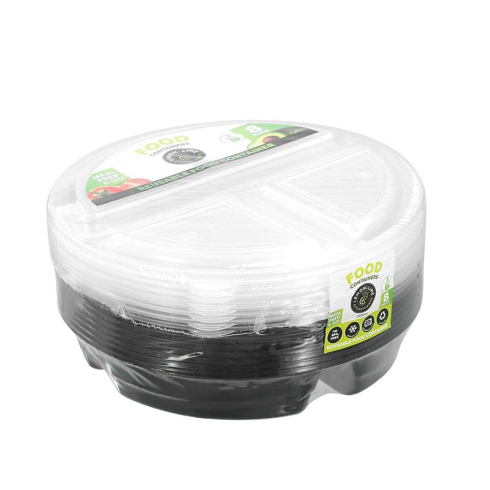 24185-8pk-lemon-lime-1000ml-reusable-3-section-food-prep-container-assorted