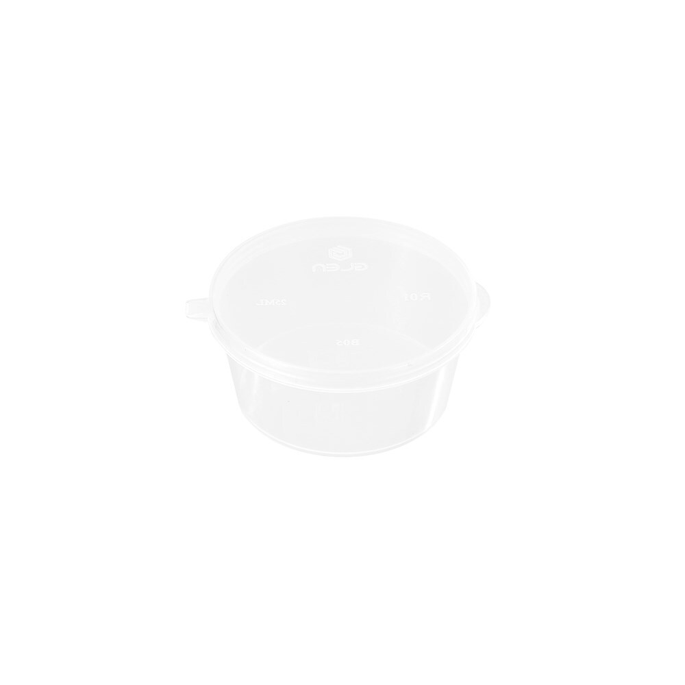 24192-30pk-lemon-lime-25ml-reusable-sauce-container-w-hinge-lid