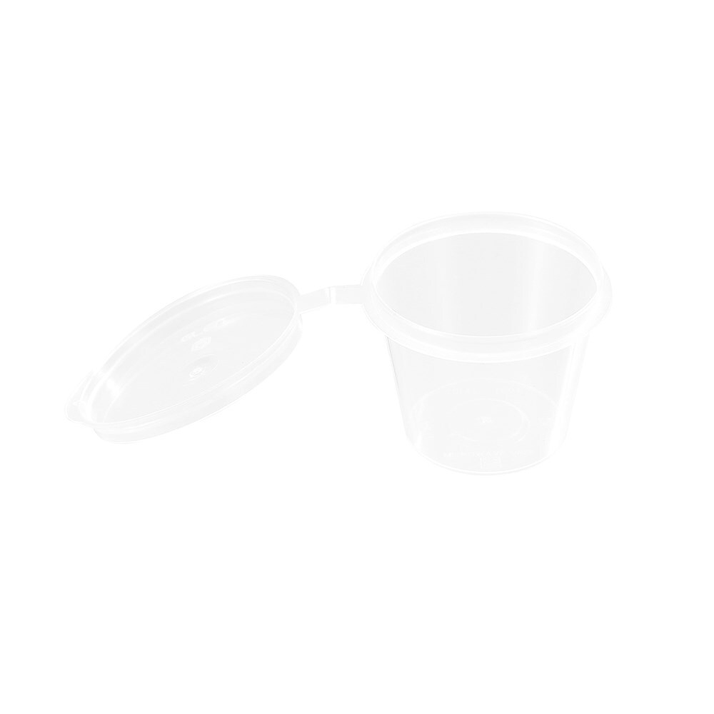 24208-25pk-lemon-lime-50ml-reusable-sauce-container-w-hinge-lid