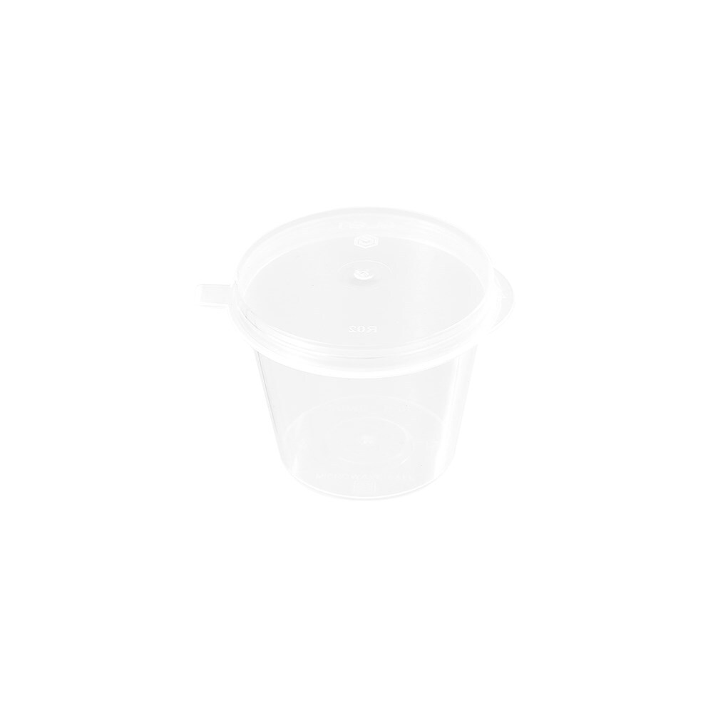 24208-25pk-lemon-lime-50ml-reusable-sauce-container-w-hinge-lid