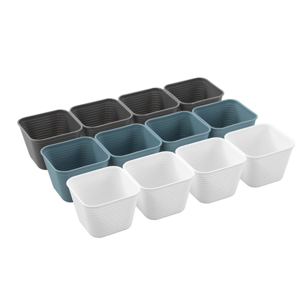 24246-4pk-boxsweden-flexible-8cm-organiser-tray-square-storage-assorted
