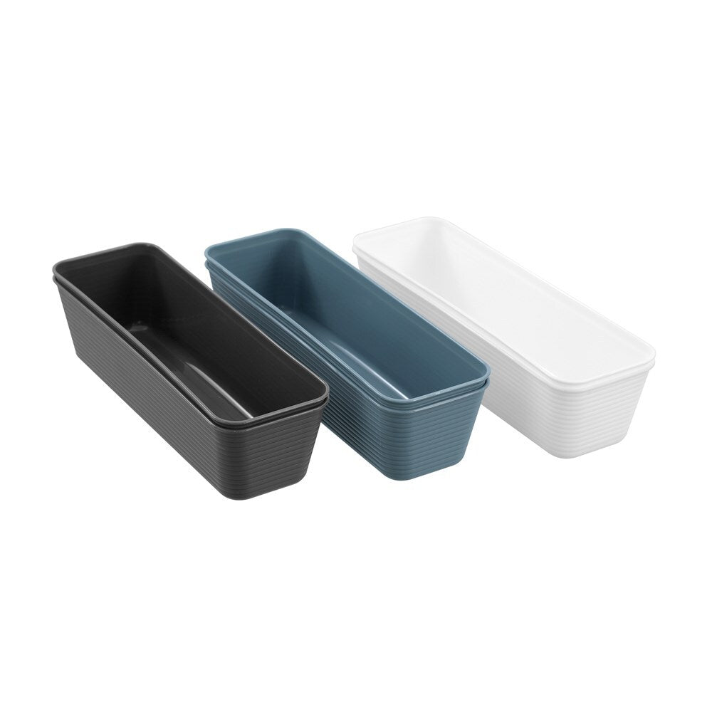24253-2pk-boxsweden-flexible-25-5cm-organiser-tray-rectangle-storage-assorted