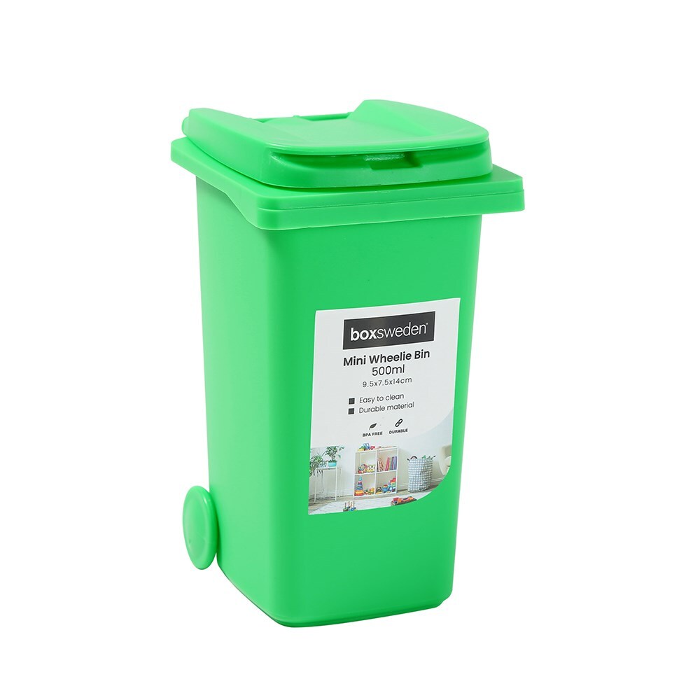 24451-boxsweden-9-5x14cm-500ml-wheelie-bin-mini-assorted
