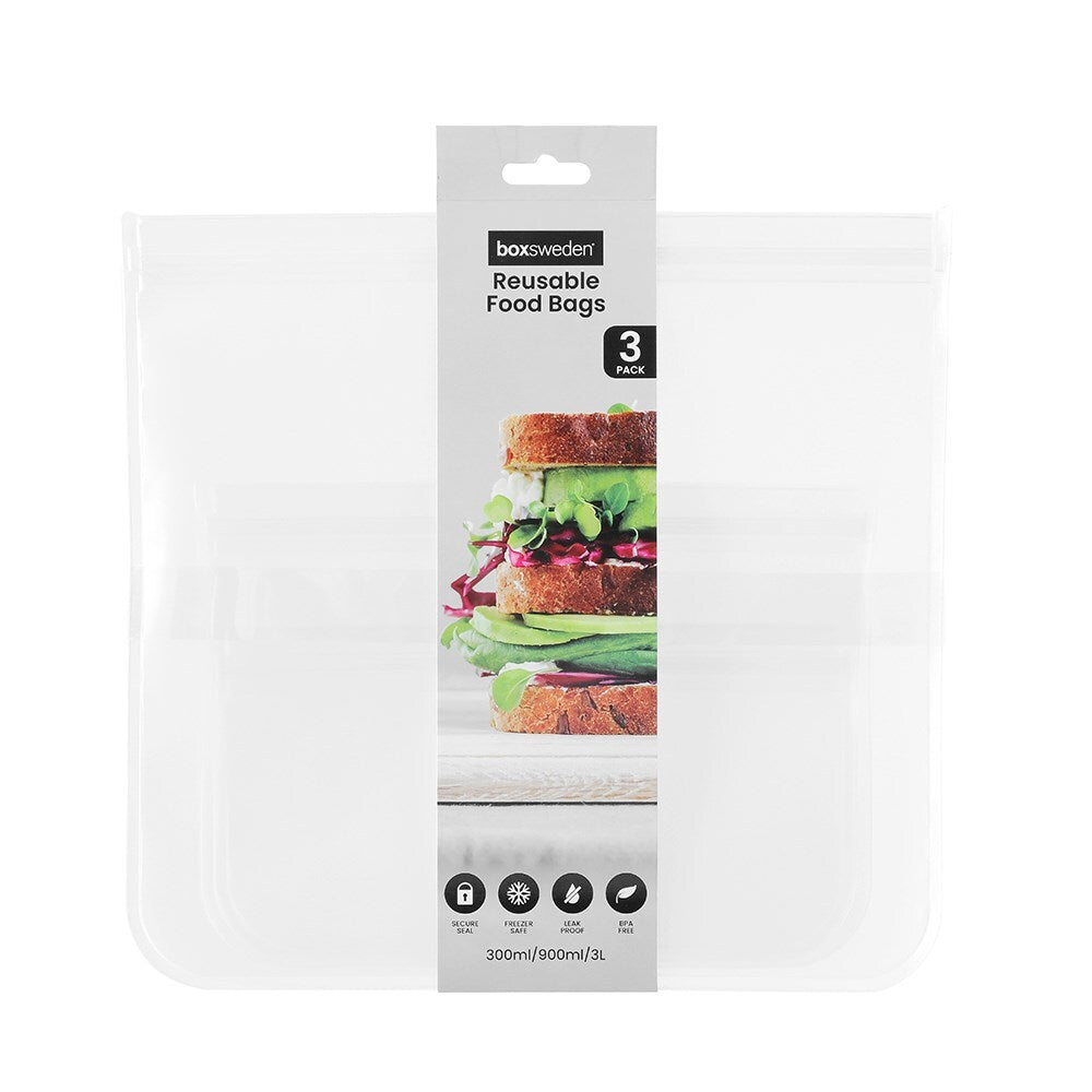 25373-3pc-boxsweden-300ml-900ml-3l-reusable-2d-food-storage-bags-clear
