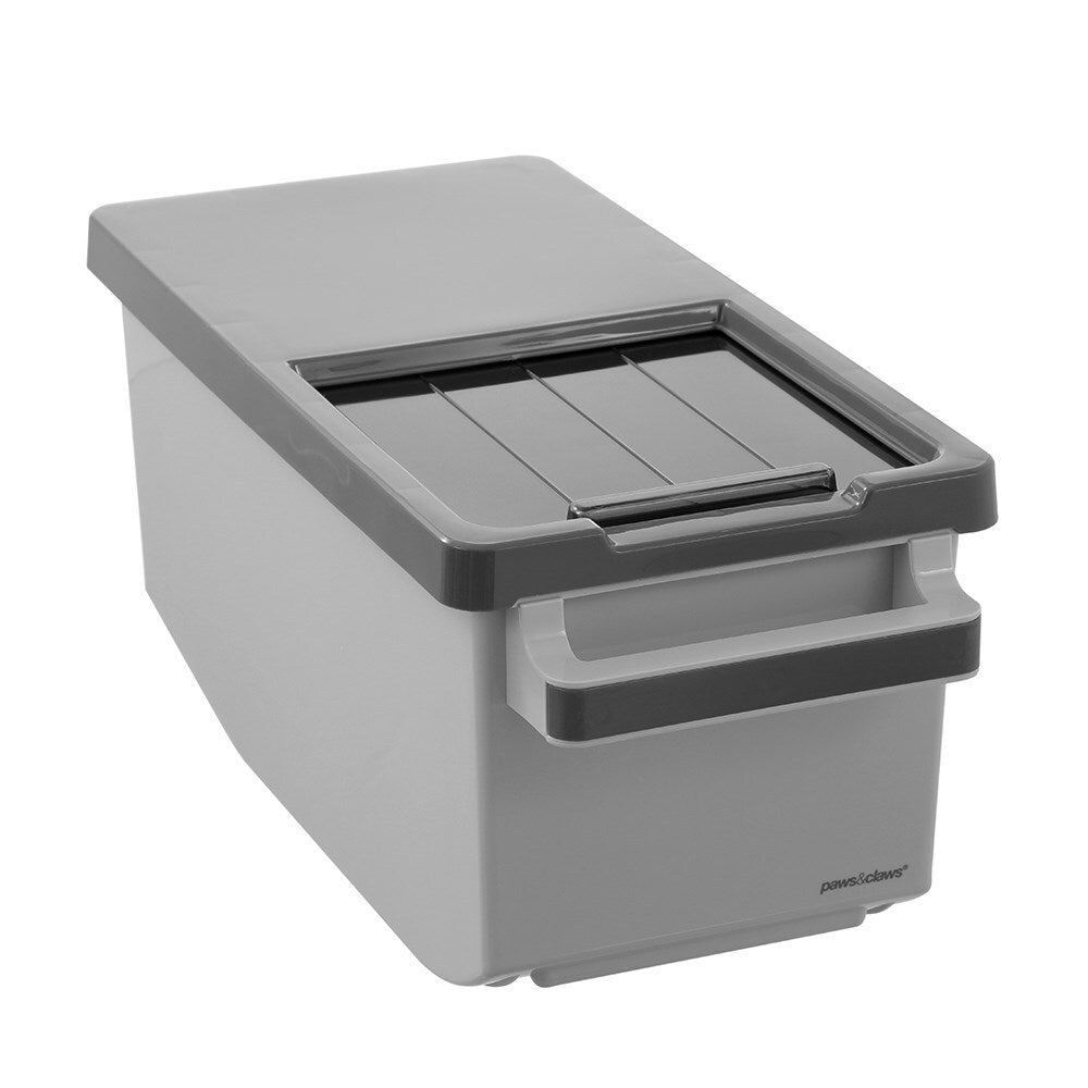 27094-paws-claws-44x21-5cm-12l-pet-food-storer-container