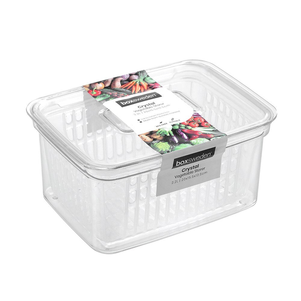 27438-boxsweden-crystal-2-2l-vegetable-storer-fridge-container-clear