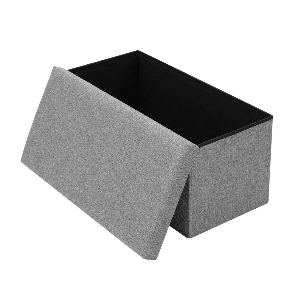 27698-boxsweden-76x36cm-ottoman-storage-cube-faux-linen-grey