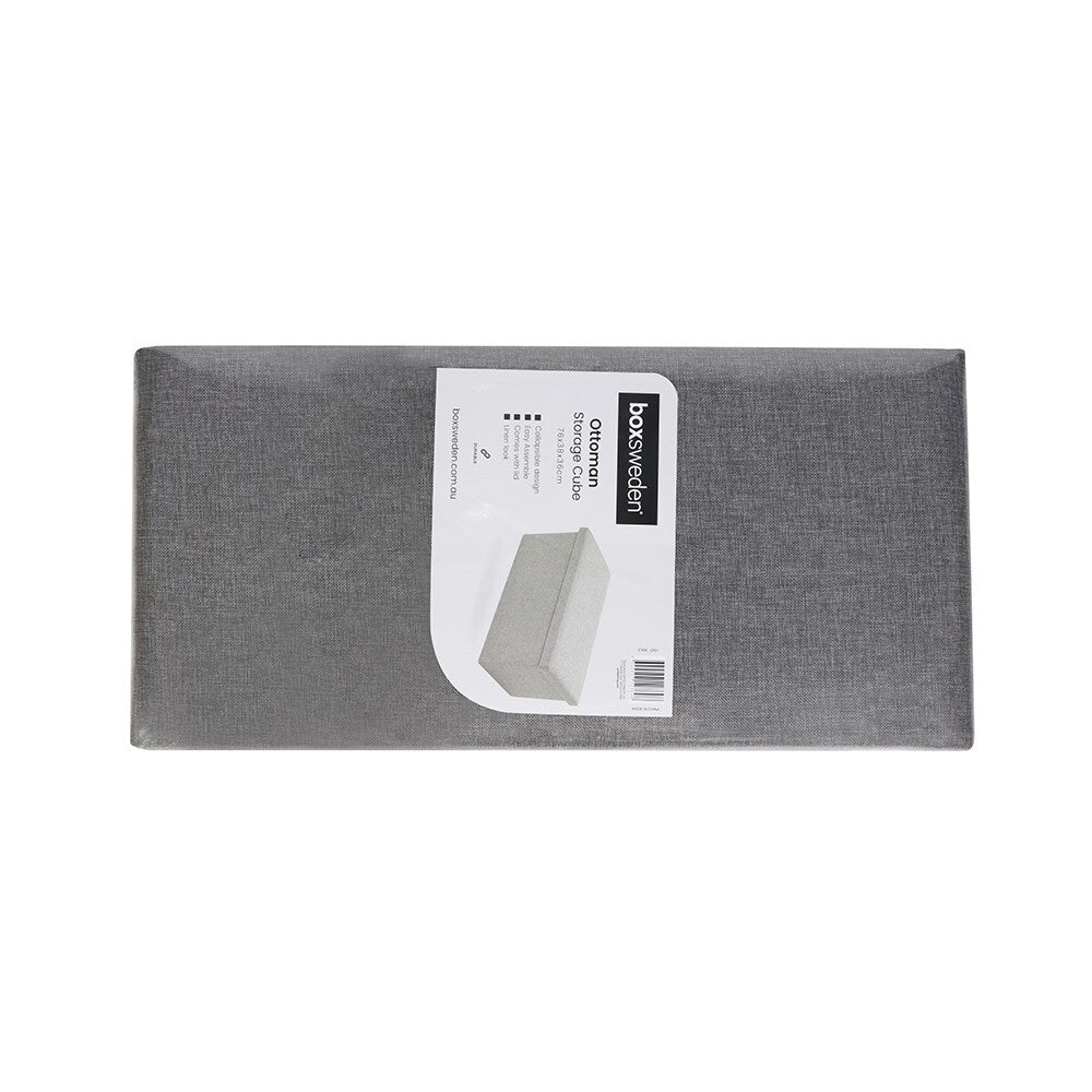 27698-boxsweden-76x36cm-ottoman-storage-cube-faux-linen-grey