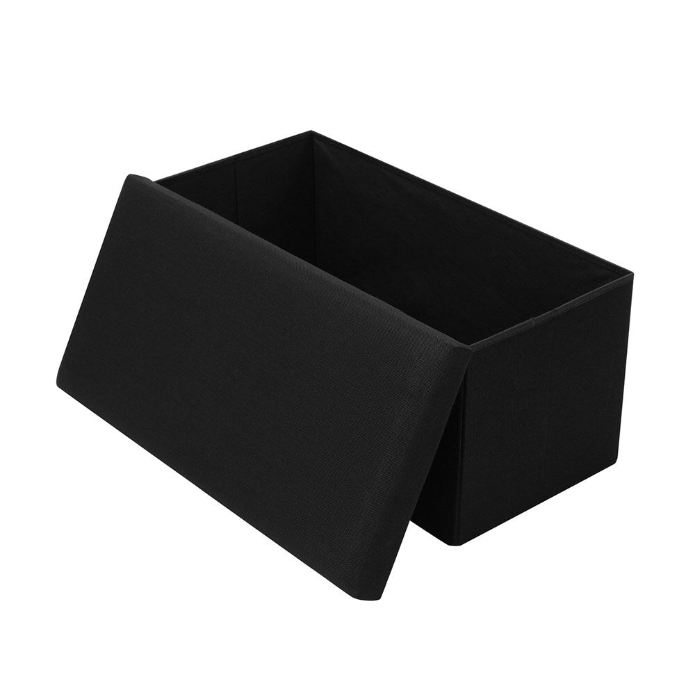 27735-boxsweden-76x36cm-ottoman-storage-cube-faux-linen-black