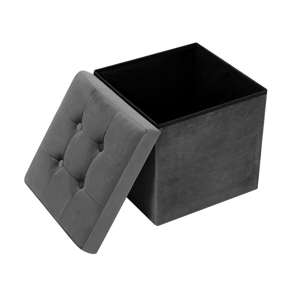 27742-boxsweden-38x36cm-ottoman-storage-cube-faux-velvet-grey