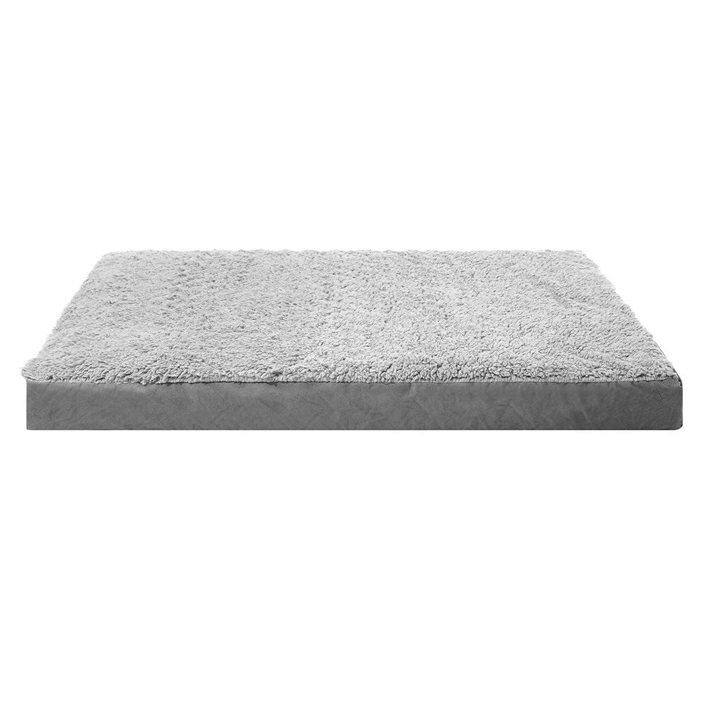 28428-paws-claws-100x10cm-orthopedic-pet-dog-cat-bed-grey