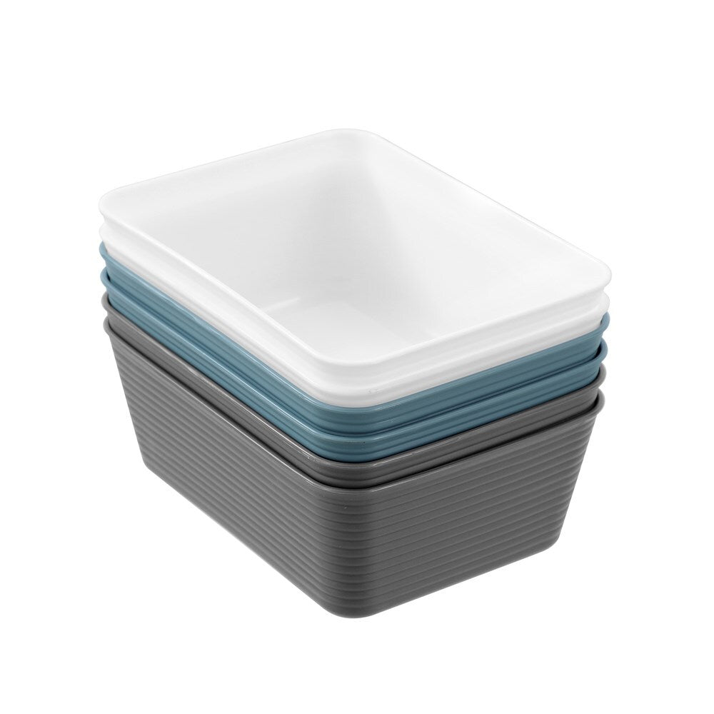 28589-2pk-boxsweden-flexible-17x12-5cm-organiser-tray-rectangle-storage-assorted