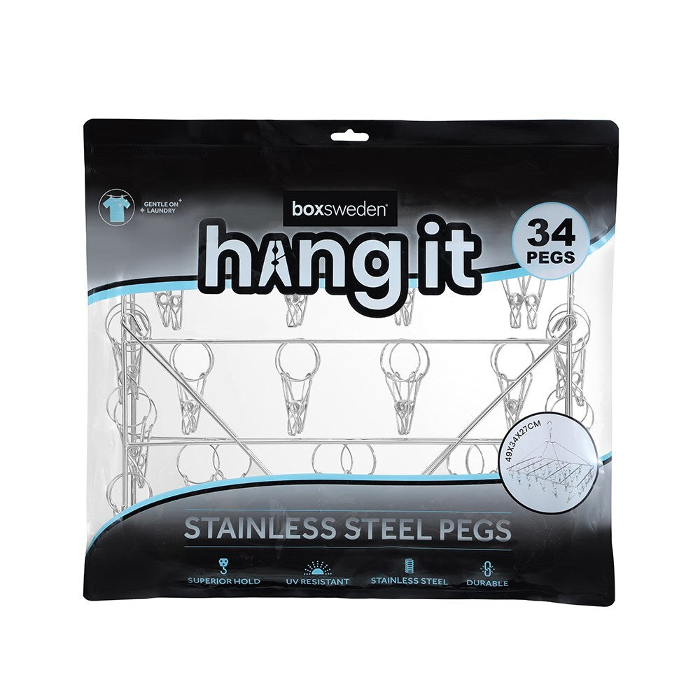 28664-boxsweden-hangit-stainless-steel-49cm-hanger-w-34-pegs-silver