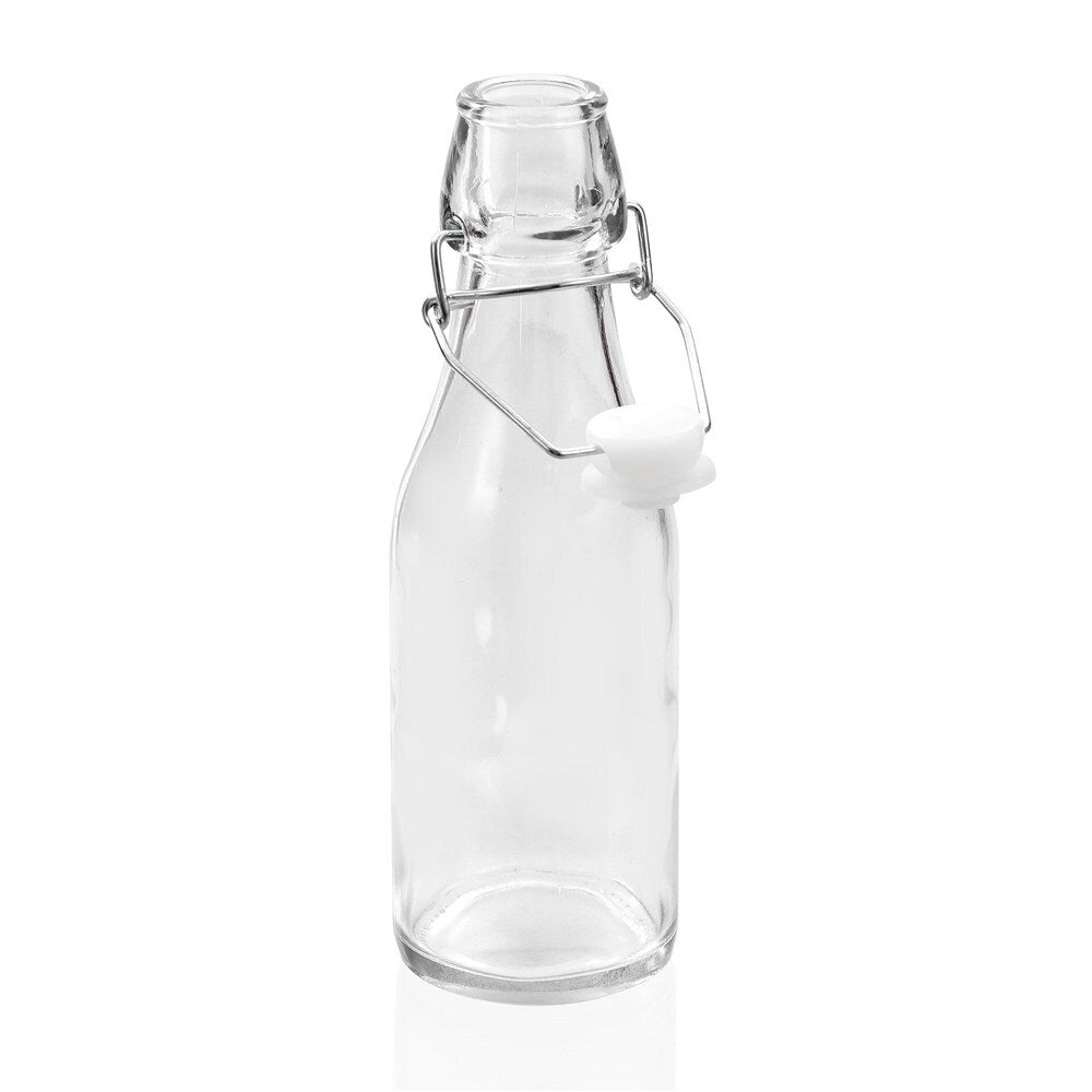28688-lemon-lime-round-270ml-glass-bottle-w-clip-lid-clear
