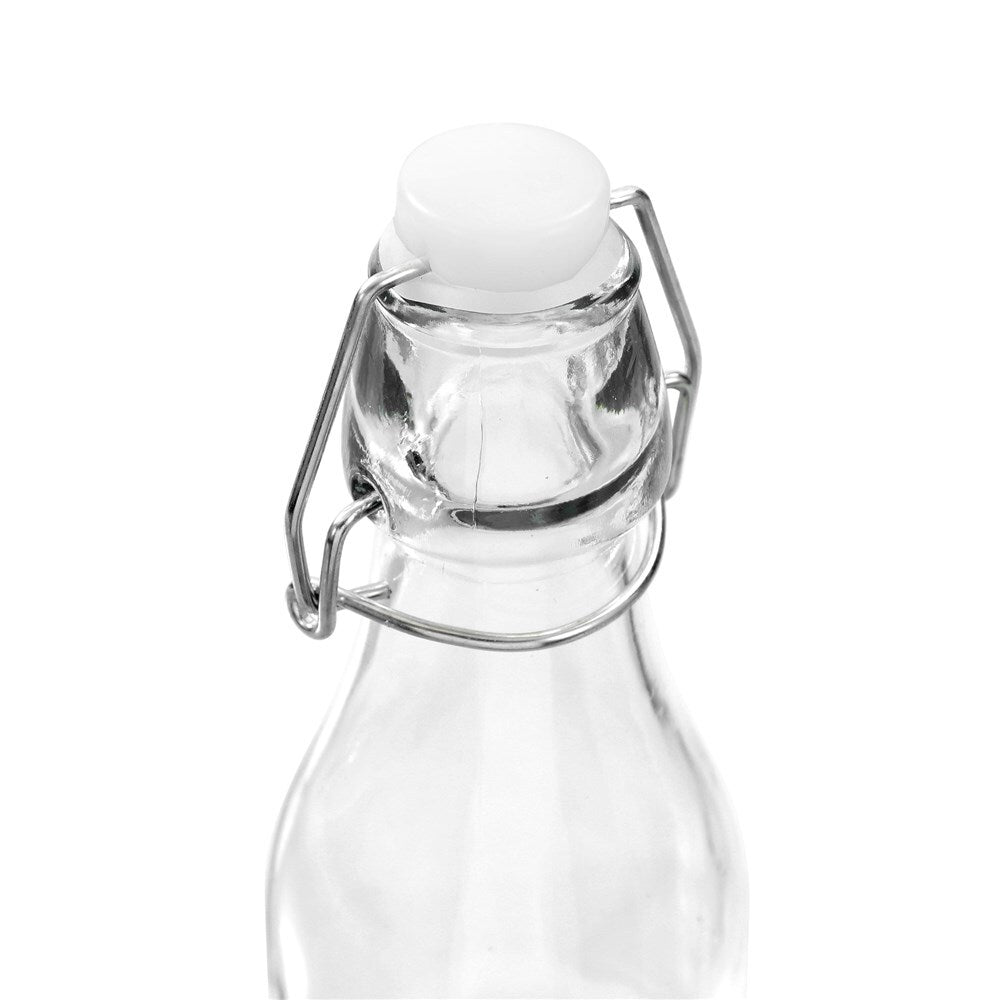 28688-lemon-lime-round-270ml-glass-bottle-w-clip-lid-clear