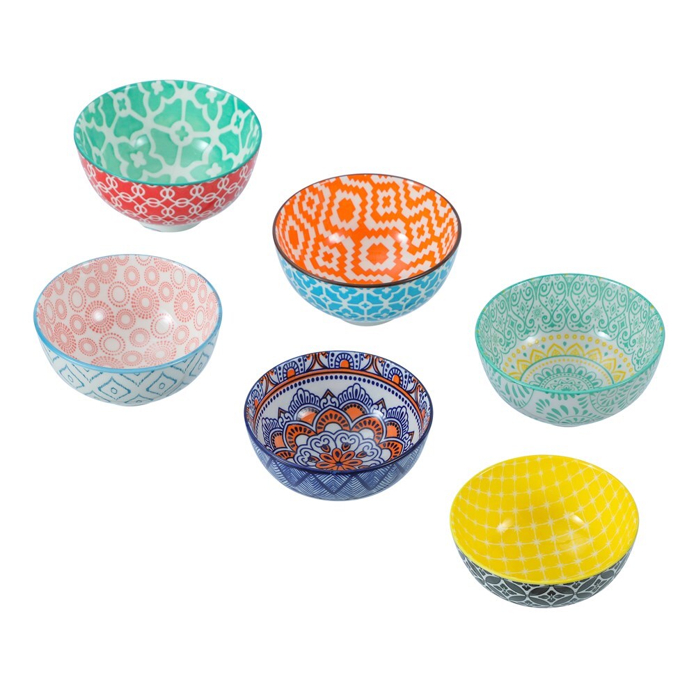 28831-lemon-lime-moroccan-deco-11-5x6cm-ceramic-rice-bowl-assorted