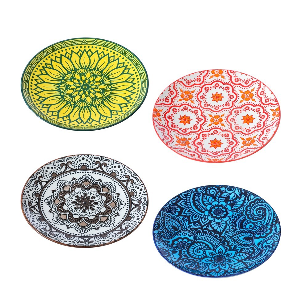 28886-lemon-lime-moroccan-19cm-deco-ceramic-side-plate-assorted