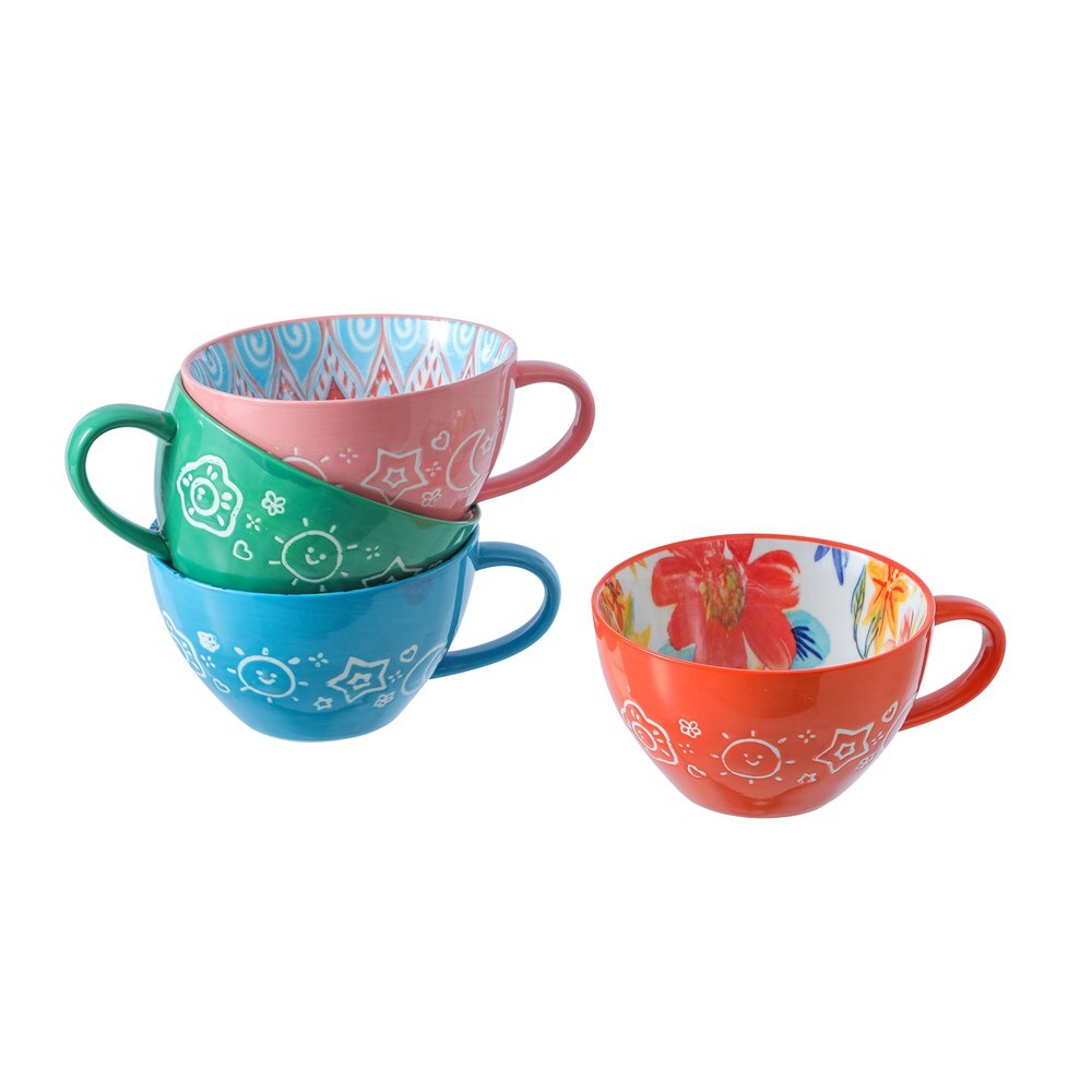 28947-lemon-lime-moroccan-deco-15x12-5cm-ceramic-soup-cup-assorted
