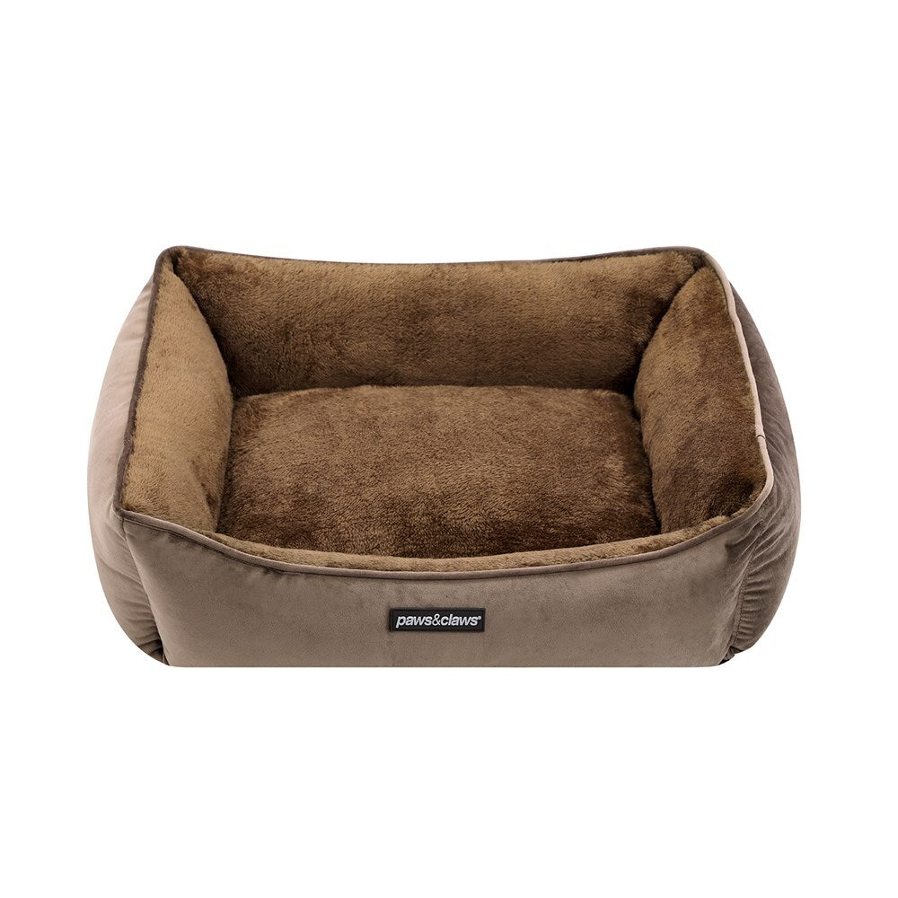 29562-paws-claws-lux-60x50cm-walled-pet-bed-small-mocha