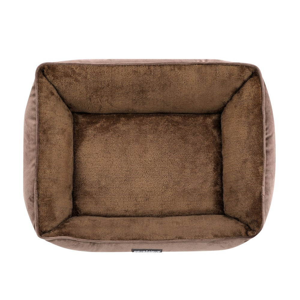 29562-paws-claws-lux-60x50cm-walled-pet-bed-small-mocha