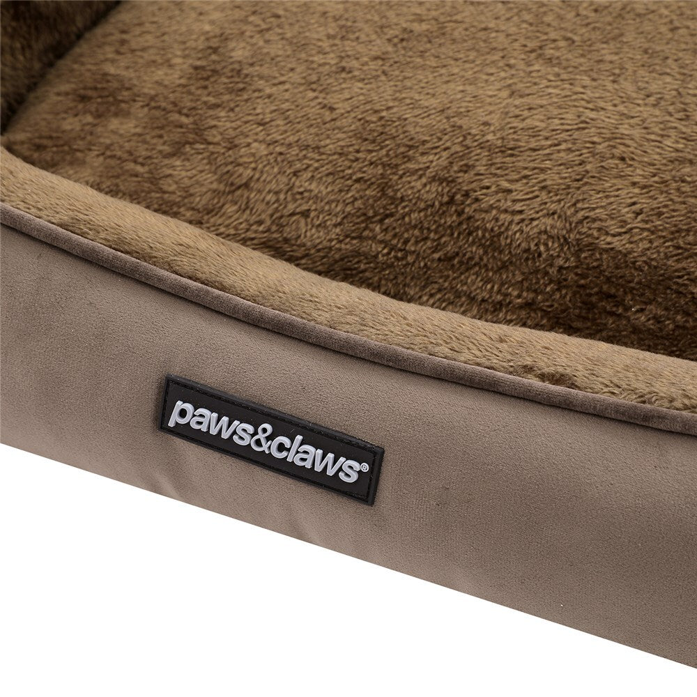 29562-paws-claws-lux-60x50cm-walled-pet-bed-small-mocha