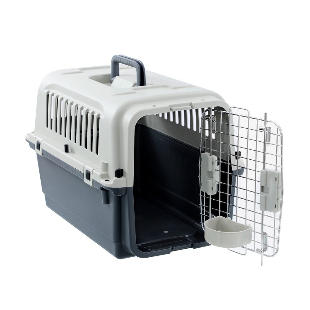 30216-paws-claws-60-5cm-dual-swing-door-pet-carrier-pro-small-white