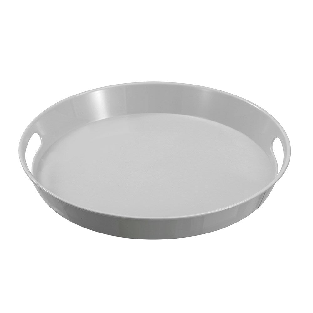 30230-lemon-lime-38cm-handled-melamine-serving-tray-round-large-assorted