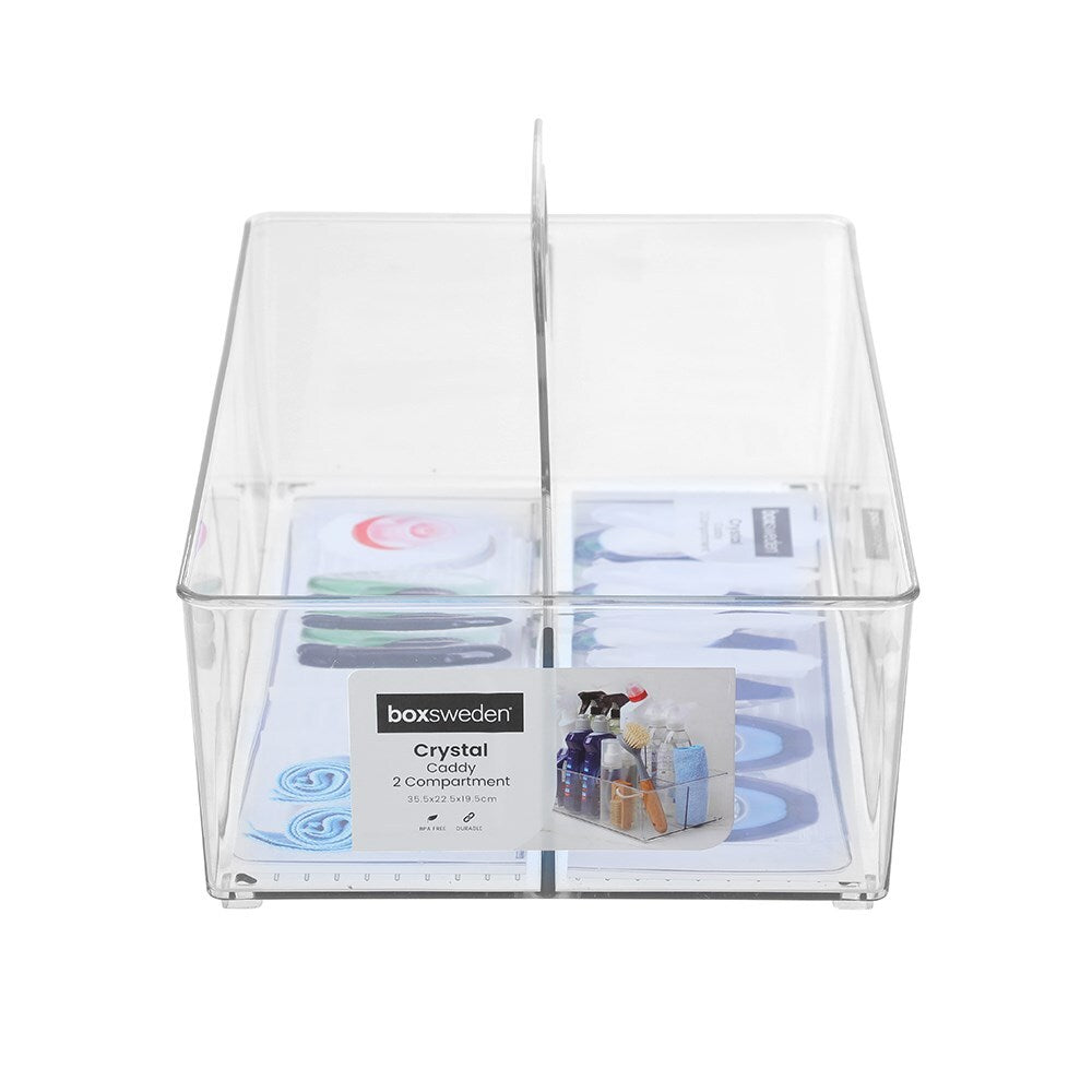 30315-boxsweden-crystal-35x22cm-caddy-2-compartment-organiser-clear