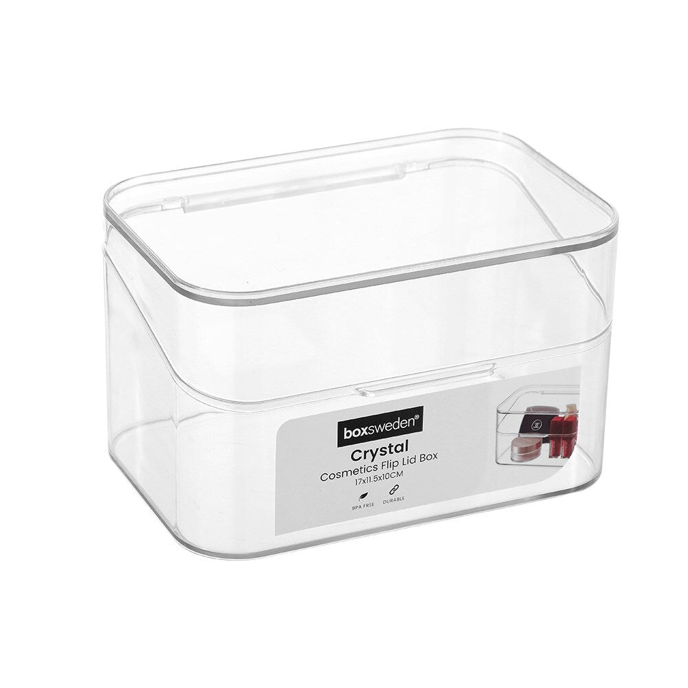 30780-boxsweden-crystal-17x11-5cm-cosmetics-flip-lid-box-clear