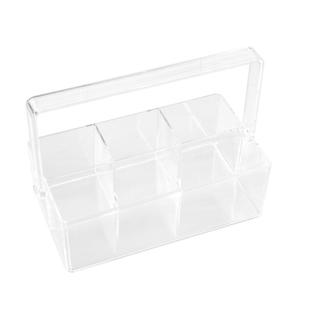 30810-boxsweden-24cm-crystal-4-compartment-organiser-caddy-w-folding-handle-clr