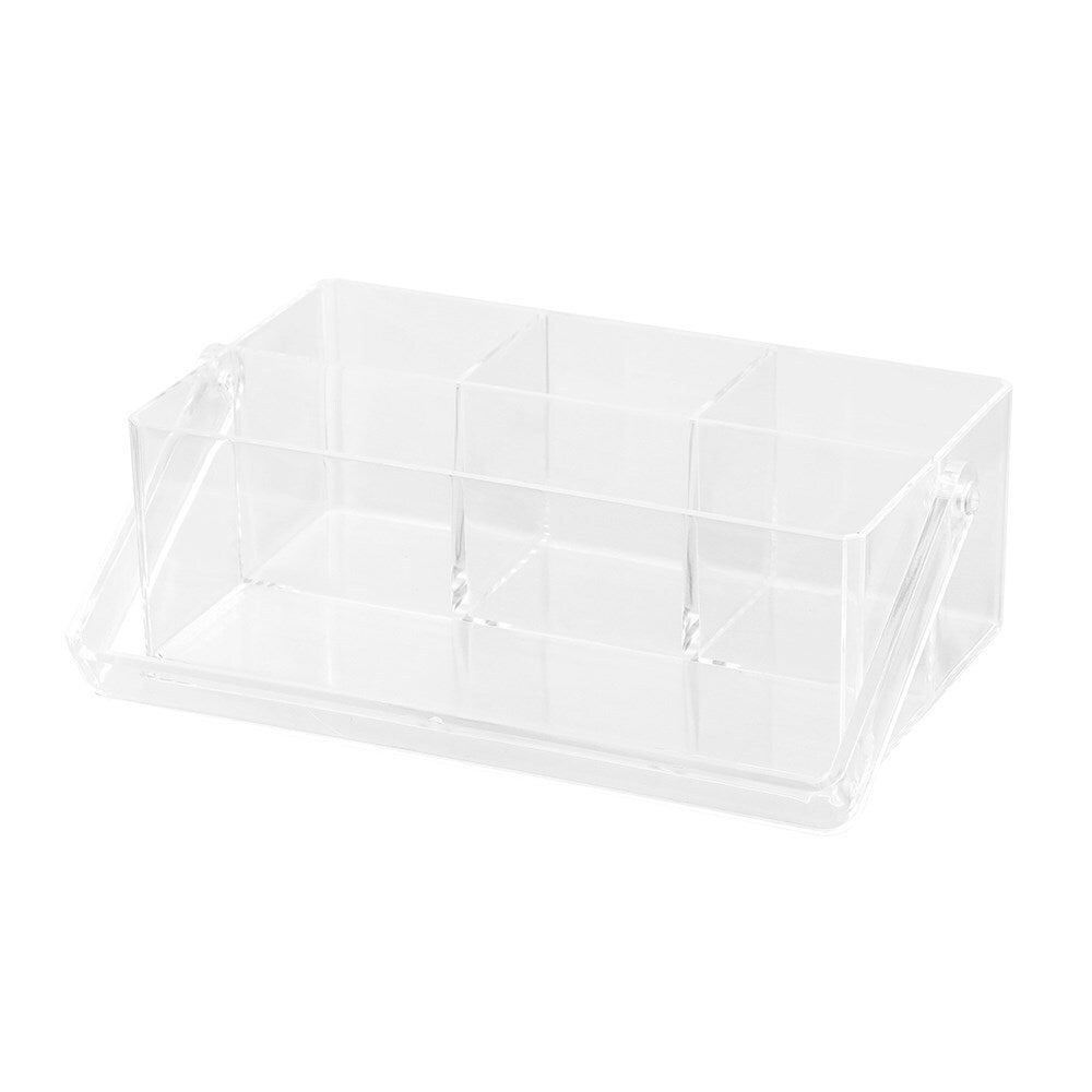 30810-boxsweden-24cm-crystal-4-compartment-organiser-caddy-w-folding-handle-clr