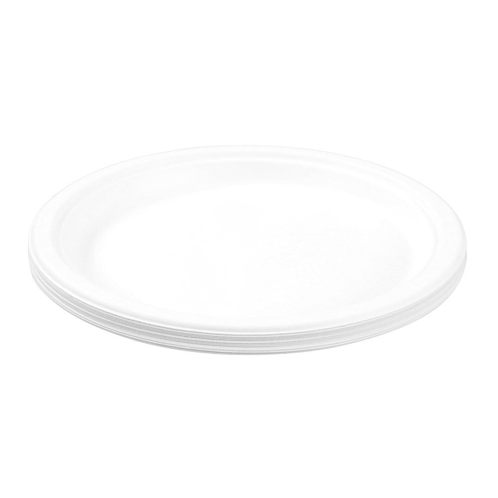 30995-10pk-lemon-lime-eco-sugarcane-26cm-dinner-plate-tableware-white