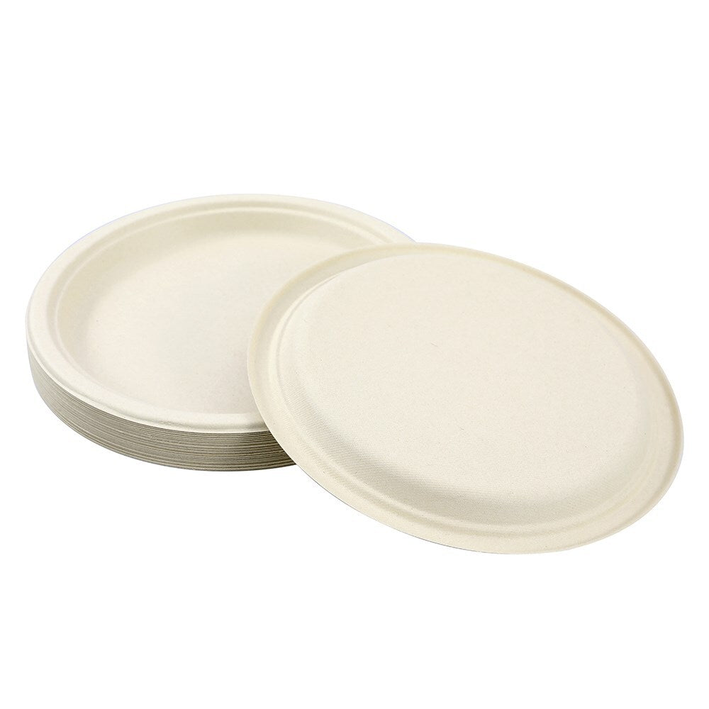 31022-25pk-lemon-lime-26cm-eco-sugarcane-dinner-plate-natural