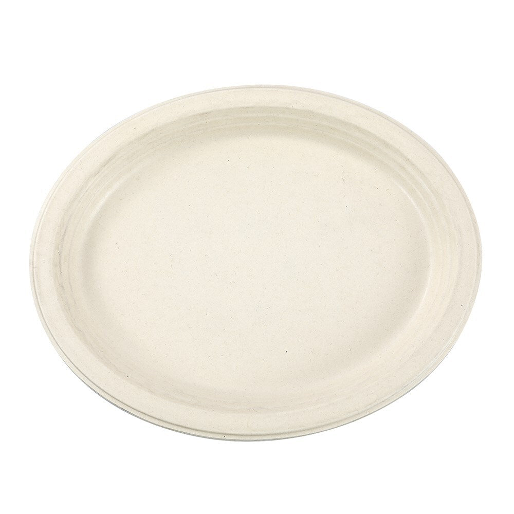 31084-10pk-lemon-lime-32x26cm-eco-sugarcane-oval-platter-natural