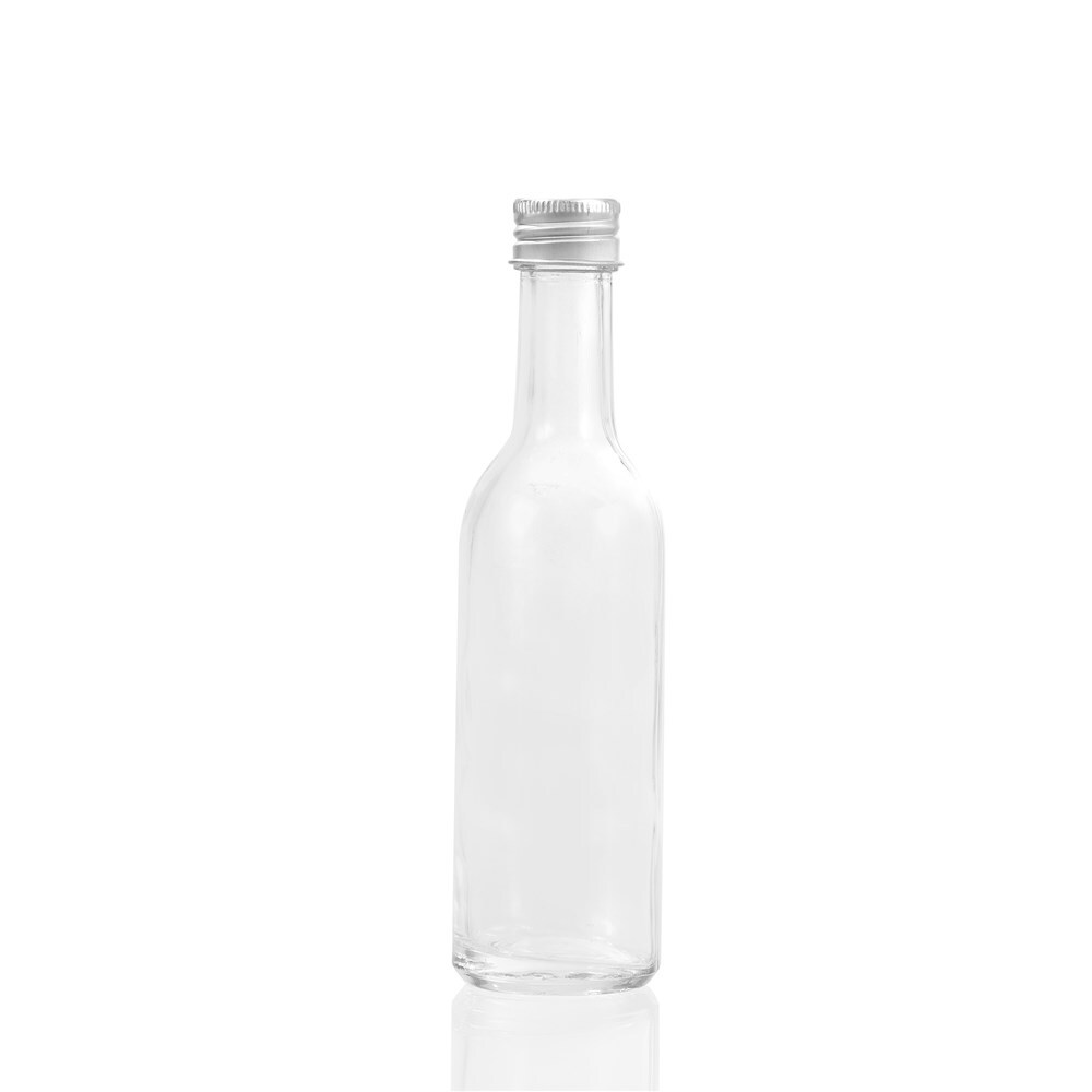 31381-4pk-lemon-lime-120ml-long-neck-mini-bottle-capri-glass-w-silver-lid