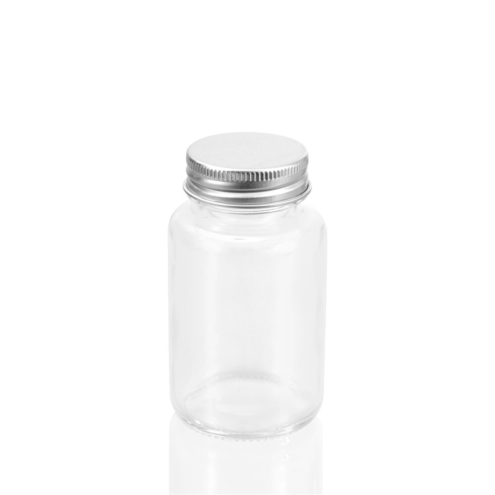 31404-4pk-lemon-lime-100ml-mini-round-jar-capri-glass-w-silver-lid