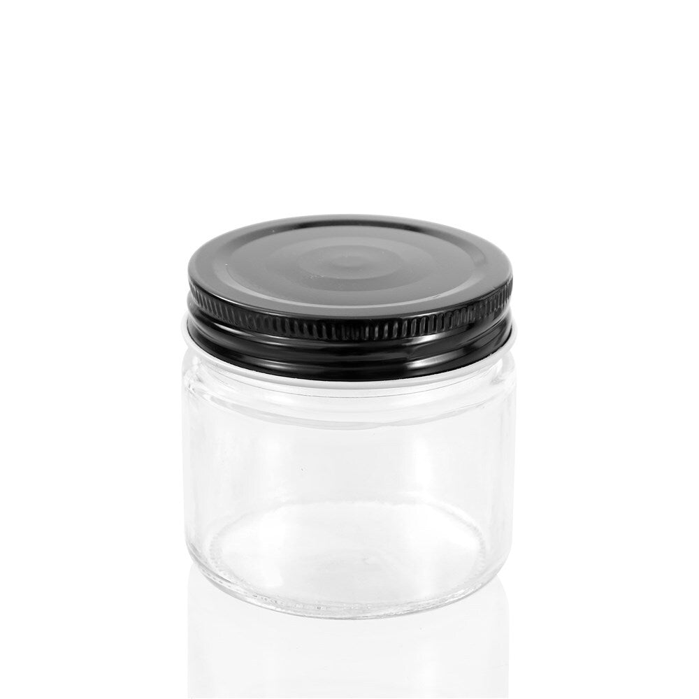 31466-6pk-lemon-lime-200ml-preserve-jar-capri-glass-w-black-lid
