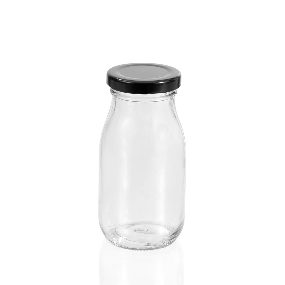 31497-lemon-lime-200ml-glass-milk-bottle-container-assorted