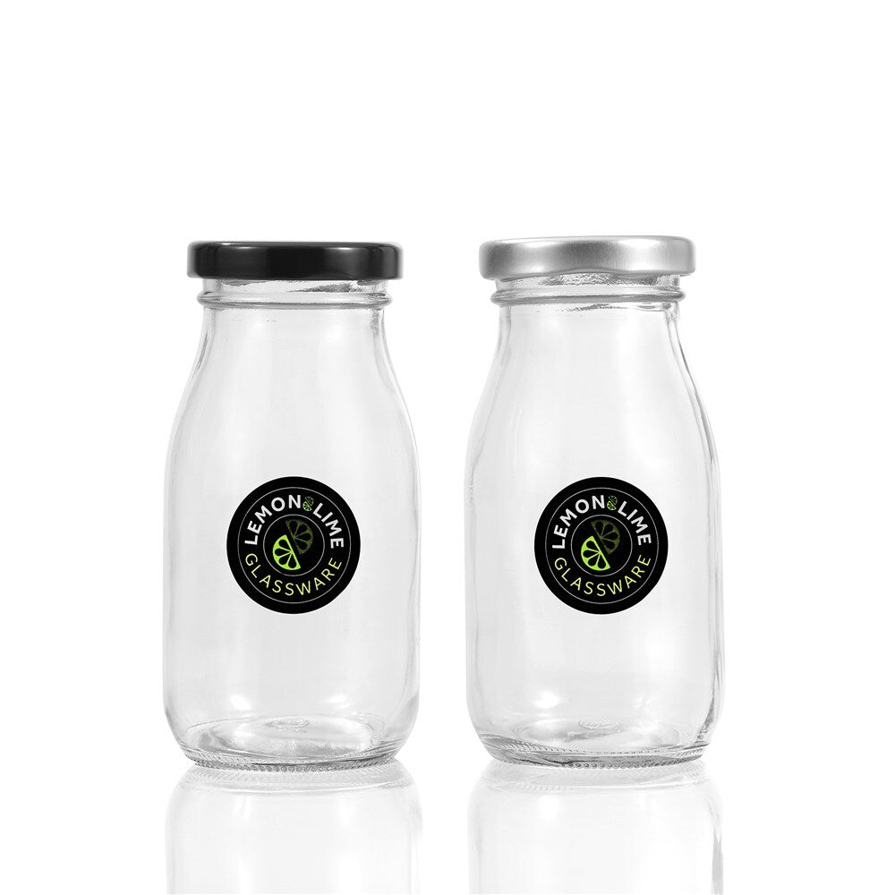 31497-lemon-lime-200ml-glass-milk-bottle-container-assorted