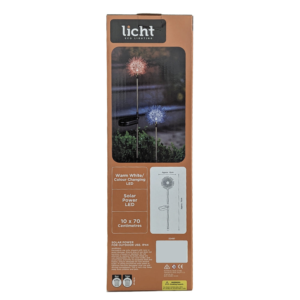 32487-licht-eco-lighting-solar-dandelion-stake-light-colour-changing-warm-white-led-70cm