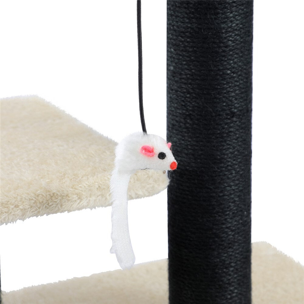 33125-paws-claws-63cm-catsby-cat-double-platform-hideaway-tower-assorted